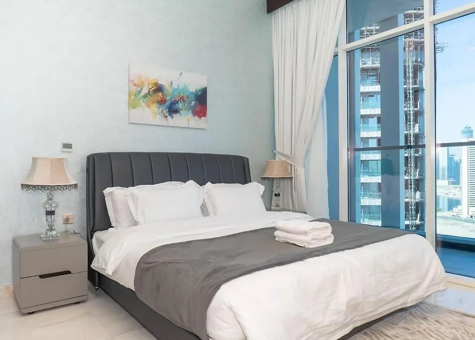 شقة Stonetree - Modern 1Br In Business Bay دبي الإمارات العربية المتحدة
