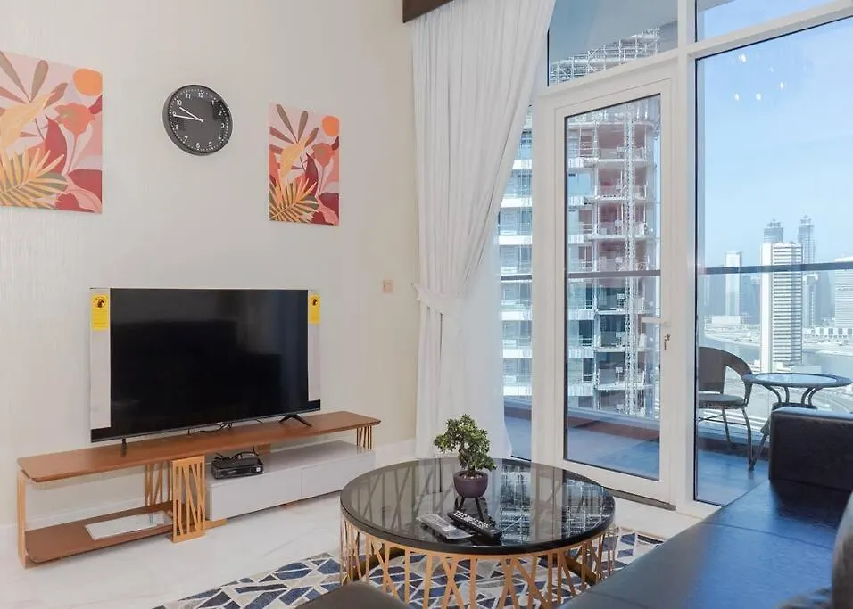 شقة Stonetree - Modern 1Br In Business Bay دبي الإمارات العربية المتحدة